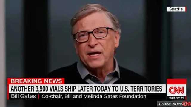 Bill Gates advierte de los meses críticos y la importancia de la vacuna. (Foto: CNN)