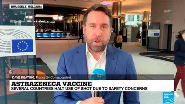 La EMA recomienda seguir administrando la vacuna de AstraZeneca. (Foto: @France24)