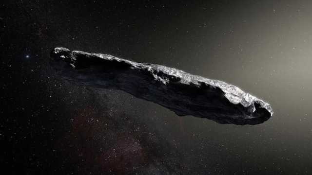 Oumuamua, el primer asteroide interestelar. (Foto: Wikimedia)