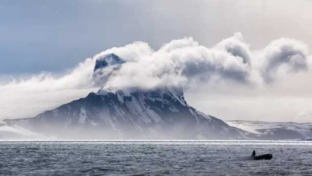 Vista panorámica de un iceberg en la Antártida. (Foto: Freepik)