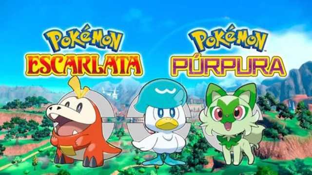 Sprigatito, Quaxly y Fuecoco los protagonistas de esta nueva entrega de la saga de videojuegos de Pokémon. (Foto: Pokemon)