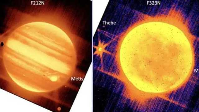 La imagen de Júpiter captada por el telescopio James Webb. (Foto: NASA)