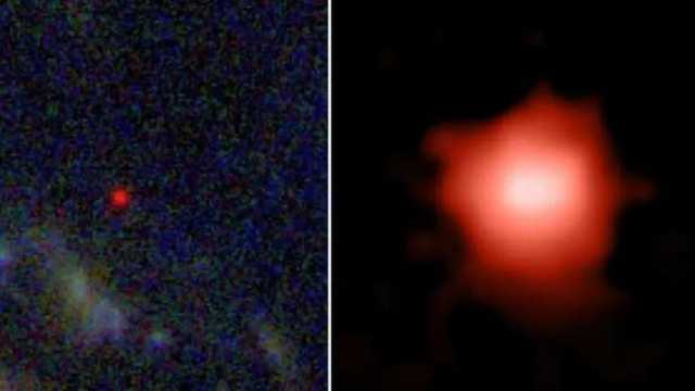 El punto rojo que asombró a los científicos de la NASA. (Foto: NASA)