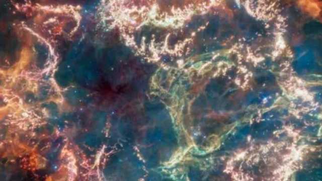 Webb capta una impresionante imagen de una supernova. (Foto: NASA)